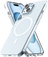 Étui Magsafe iPhone 15 Transparent - Étui Magsafe magnétique - iPhone 15 Transparent - Étui Magsafe iPhone 15 - Transparent