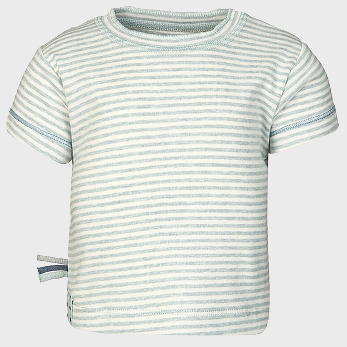 Baby-T-shirt met korte mouwen OrganicEra Biologisch Baby S/S T-shirt Gestreept