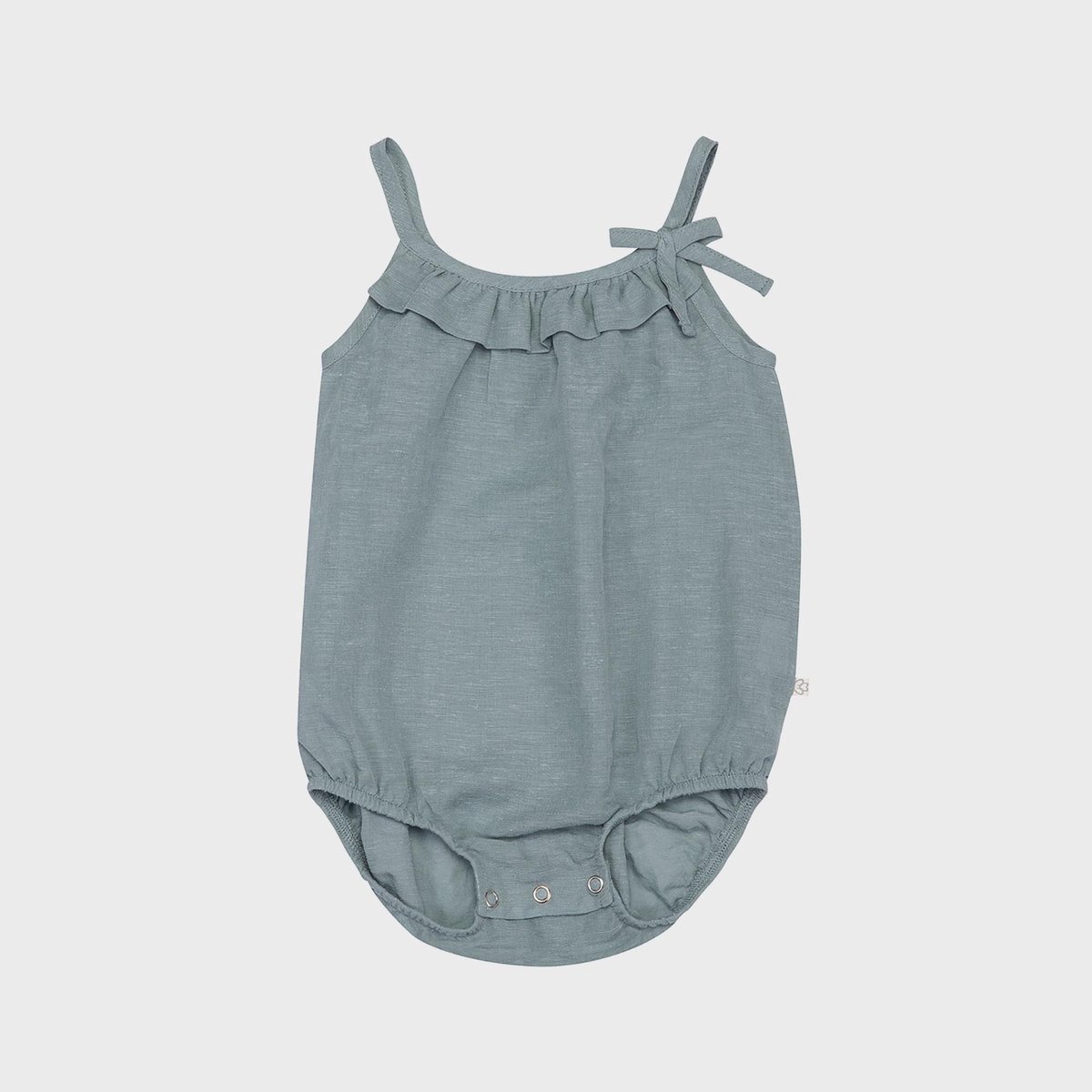 Babybodysuit OrganicEra biologische hennep babyrompertje met ruches