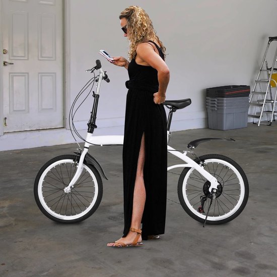 Bergsma Vouwfietsen - Dahon Hit D6 Zwart 6 versnellingen