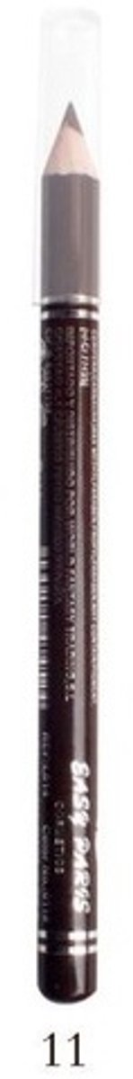 Easy Paris Cosmetics - Oogpotlood - Lippotlood - Eyeliner Pencil - Lipliner Pencil - Extra Waterproof - Kastanje Bruin - Marron Tabaco - Nummer 011 - 1 Stuks