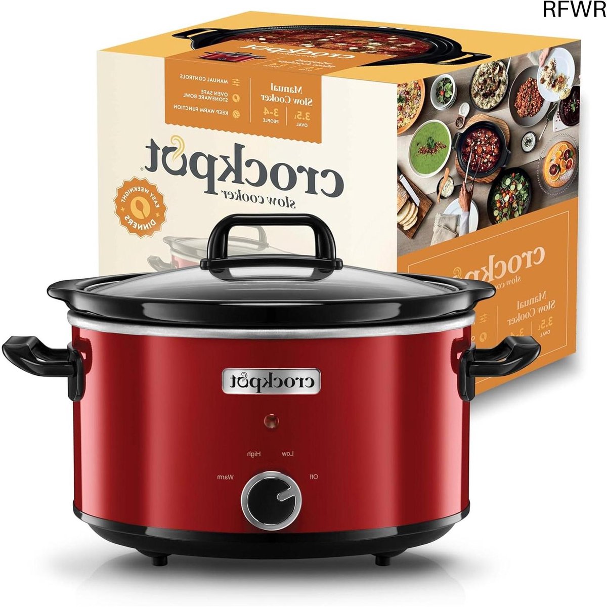 RFWR Slow Cooker 3,5 L met 2 Temperatuurinstellingen en - RFWR® - €132,65