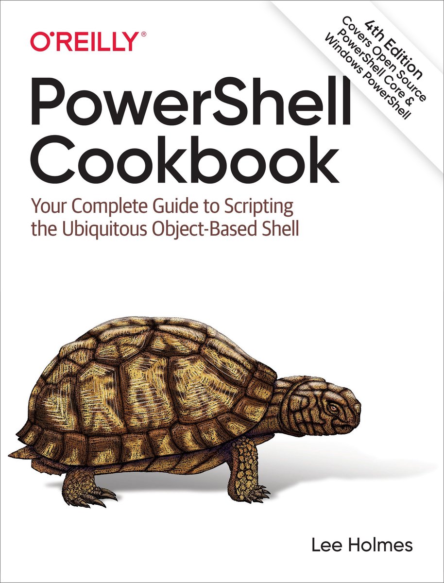 Omslag van PowerShell Cookbook