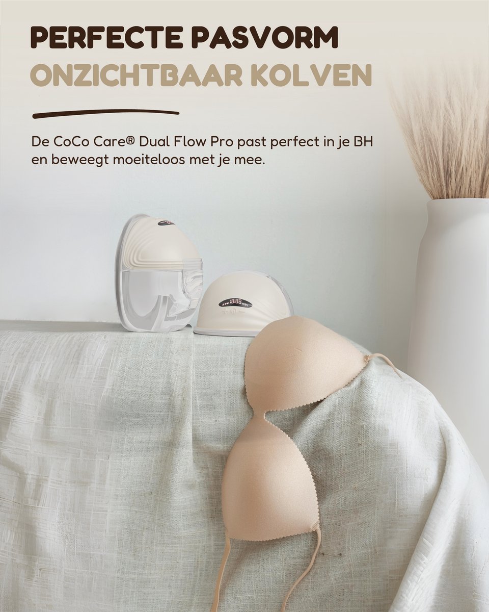 CoCo Dual Flow Pro - Handsfree Borstkolf thumbnail 4