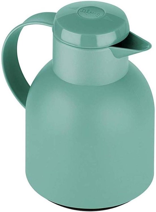 Roestvrij-staal thermoskan 1 liter geïsoleerde waterfles lekvrij, dubbelwandig