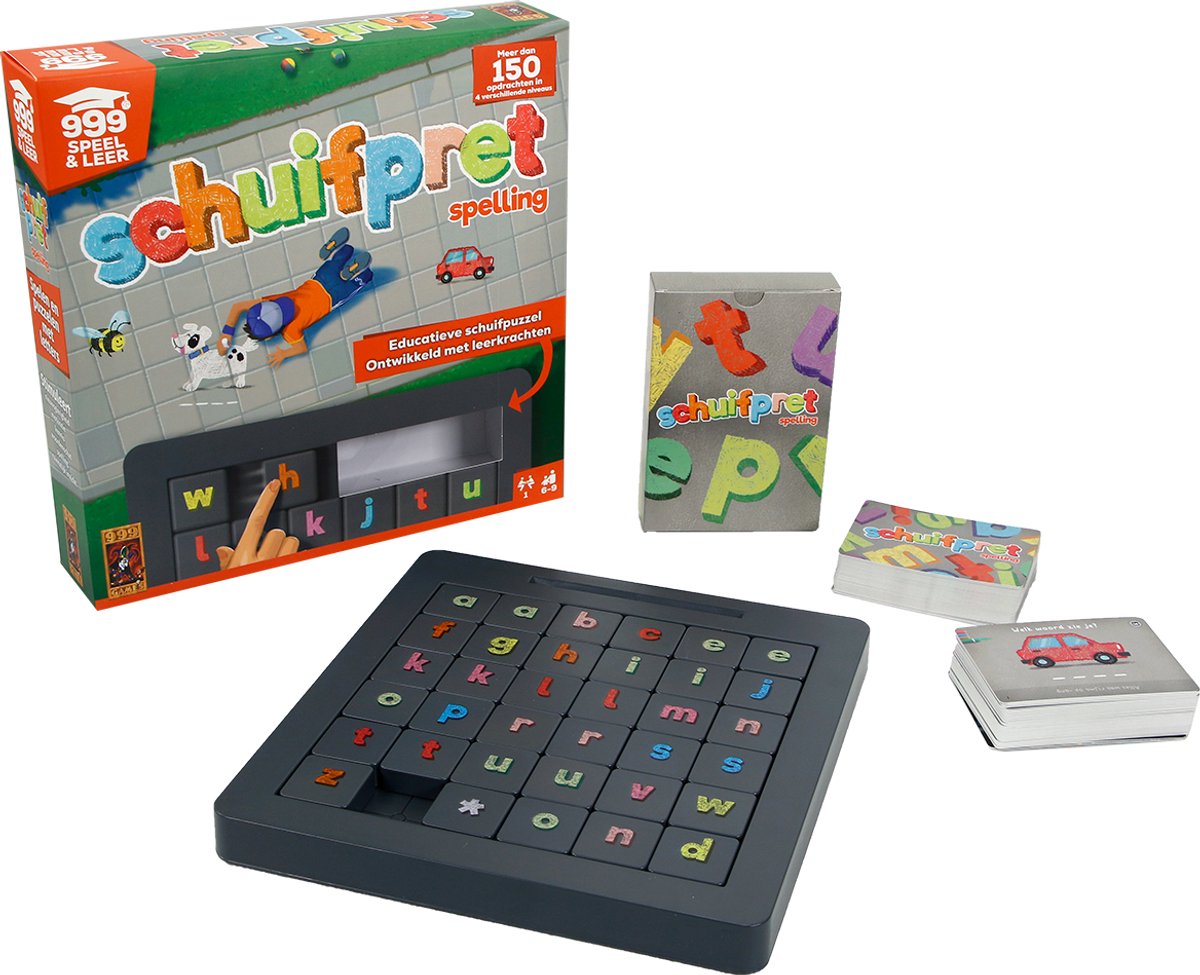 999 Games - Schuifpret Spelling - Educatief Taalspel - Winnaar Speelgoed van het jaar 2025 - Spelenderwijs leren — afbeelding 10