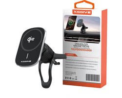 Xssive Telefoonhouder Auto geschikt voor MagSafe Autohouder - Dashboard & Ventilatierooster - Draadloos Opladen - GSM Houder