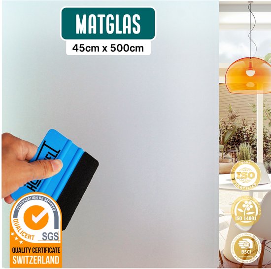 Homewell Sun Protection Static HR++ Window Film Anti Look - Autocollant et Isolant - 45x500