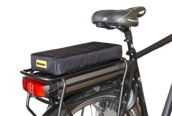Bagagedragerkussen Niet Verkeerd zitje - zwart van Merkloos — afbeelding 2