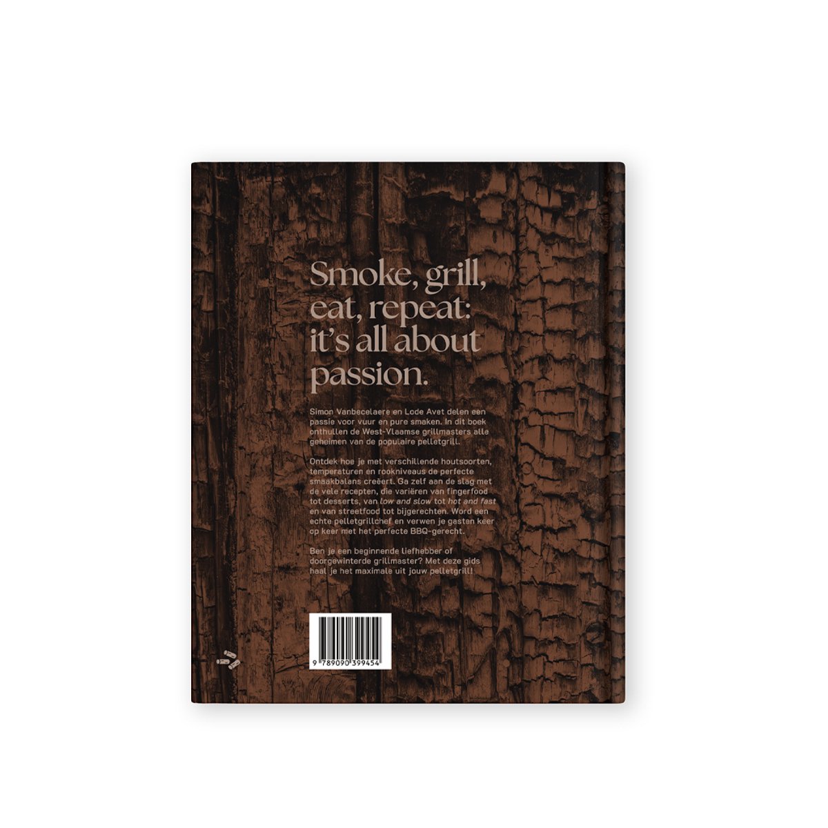 Boek "Smoke, grill, eat, repeat: it's all about passion."
