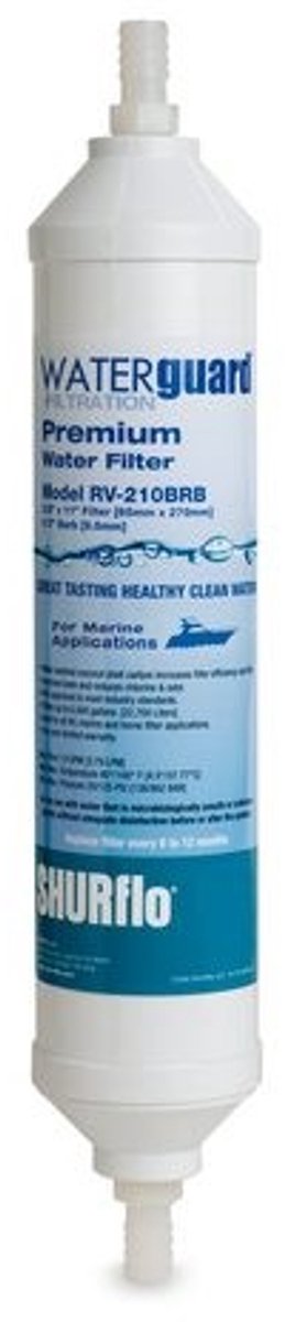 Shurflo in-line Drinkwaterfilter | RV-210BRB-A