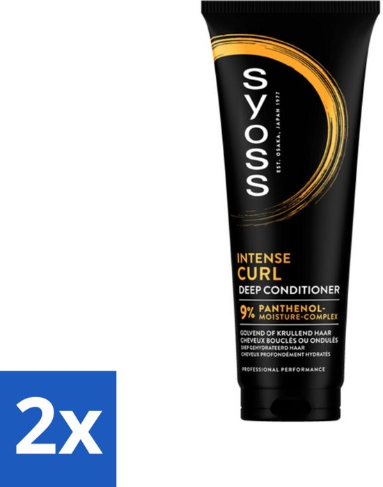 Syoss - Curls - Conditioner - Elastische Krullen - 250 ml - Voordeelverpakking - 2 stuks