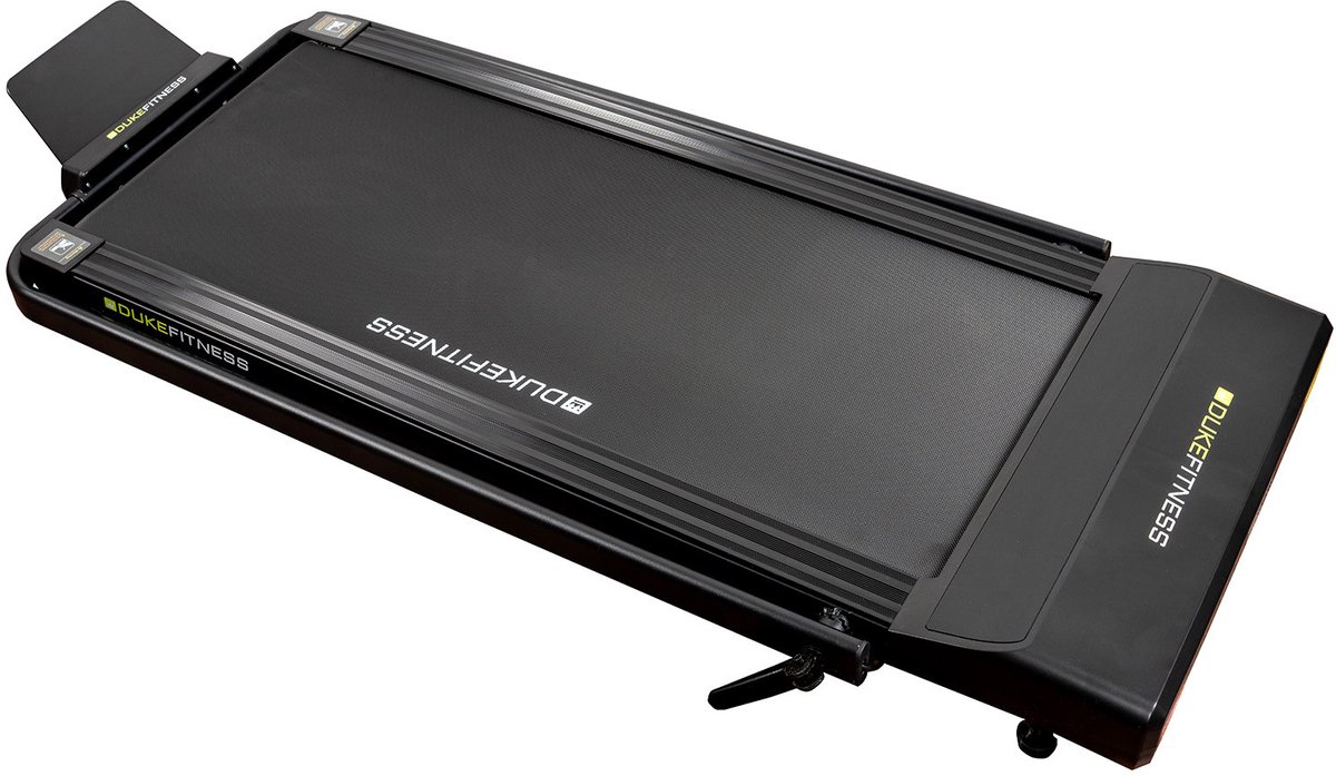 Afbeelding 2 van Duke Fitness Walking Pad – Compacte en Stille Wandelmat voor Thuis en Kantoor – Inklapbaar – Met Afstandsbediening & Tablethouder – 13 Programma’s – Tot 6 km/u – 100 kg Belastbaar