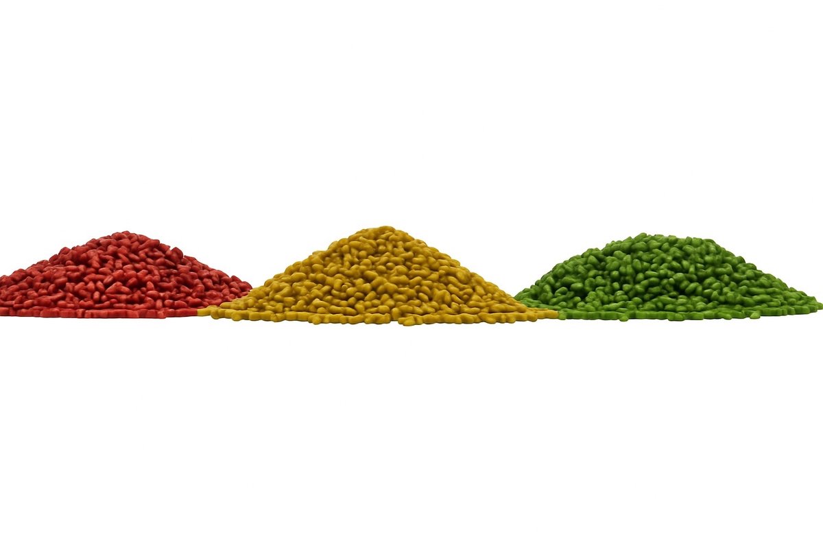 Reniers Fishing Competition Range Method Feeder Colored Pellets 1 Kilo - Smaak : Yellow Scopex