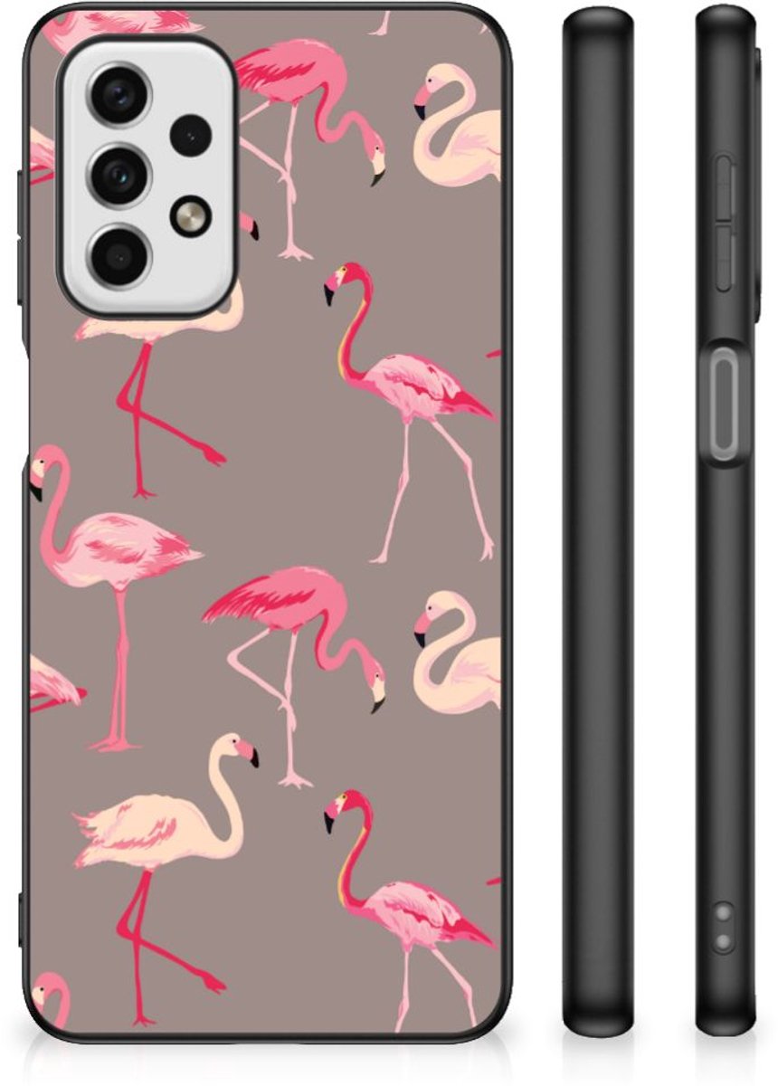 Samsung Galaxy A23 Dierenprint Telefoonhoesje Flamingo