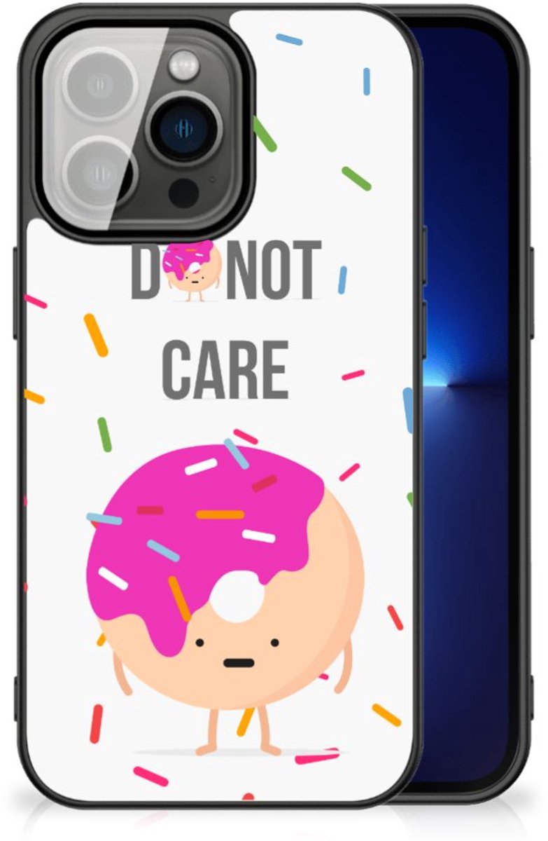 iPhone 13 Pro Back Cover Hoesje Donut Roze