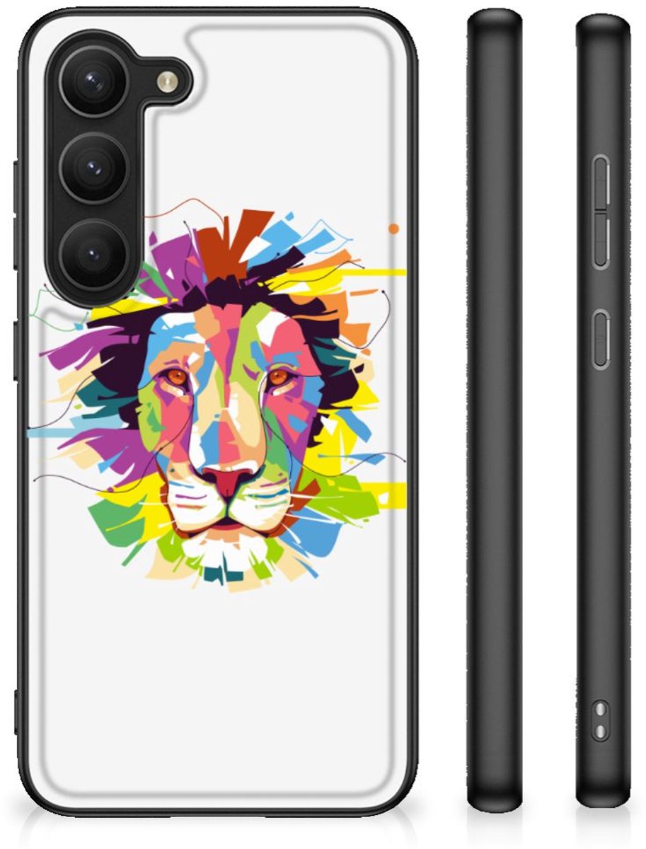 Samsung Galaxy S23 Hoesje Lion Color