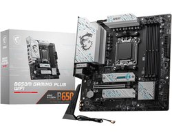 MSI B650M GAMING PLUS WIFI moederbord AMD B650 Socket AM5 micro ATX