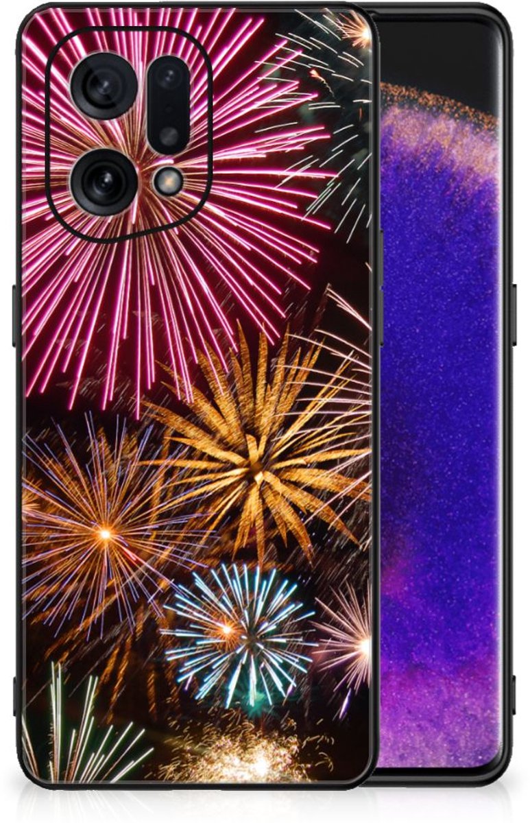 OPPO Find X5 GSM Cover Vuurwerk