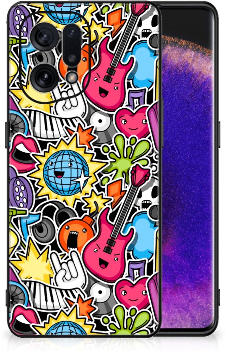 OPPO Find X5 GSM Cover Punk Rock