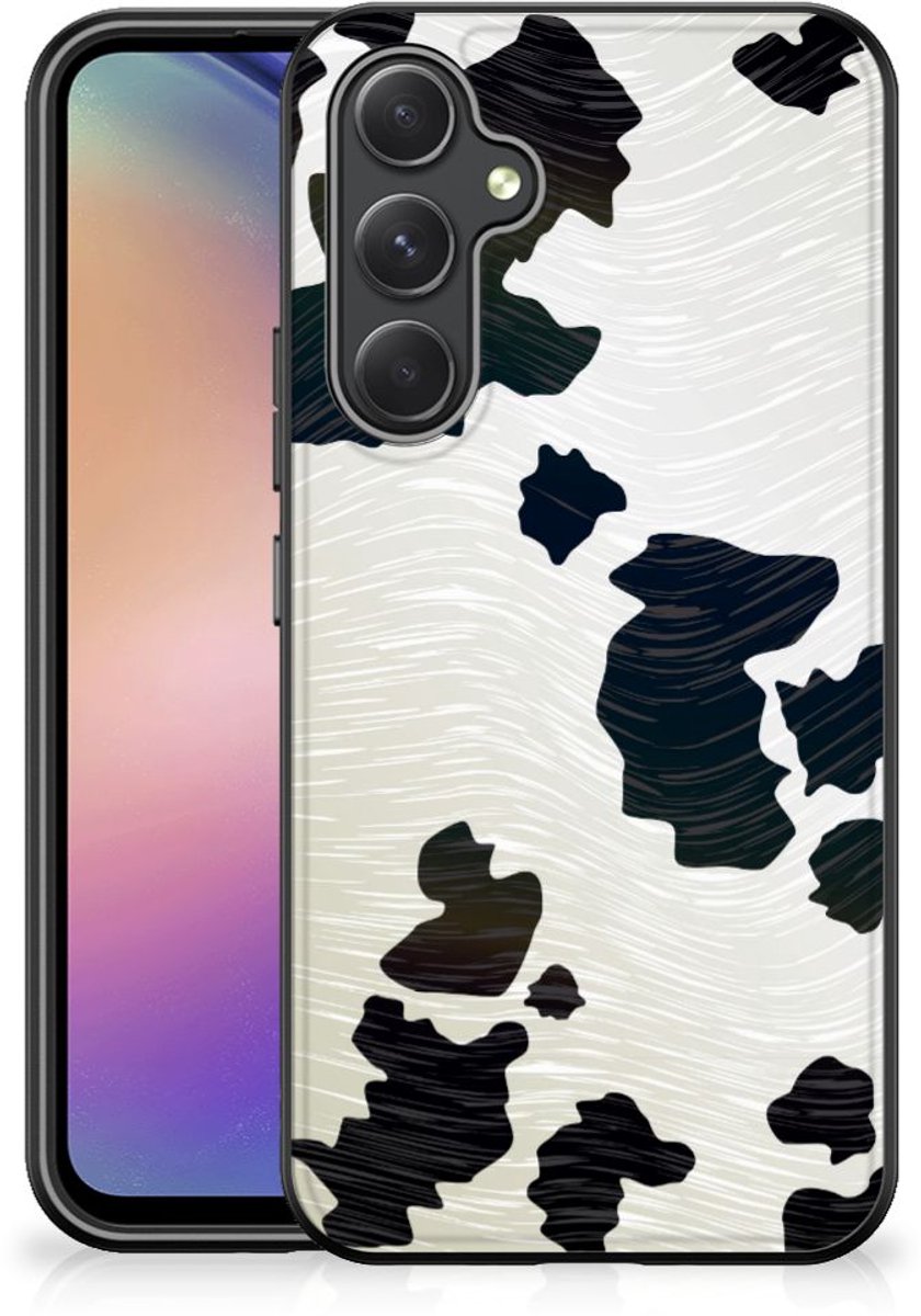 Samsung Galaxy A54 Dierenprint Telefoonhoesje Koeienvlekken