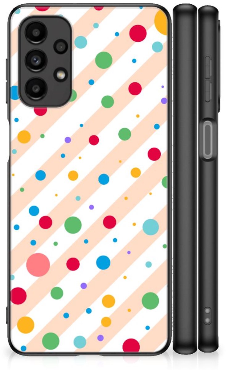 Back Cover voor Samsung Galaxy A13 4G Back Case Dots