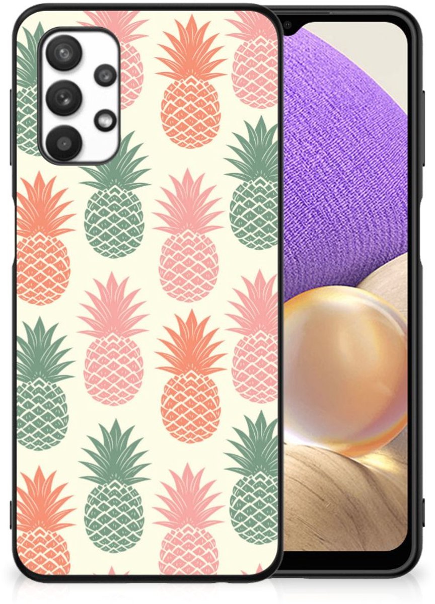 Samsung Galaxy A32 5G Back Cover Hoesje Ananas