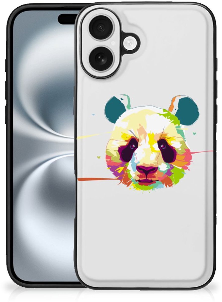 iPhone 16 Plus Hoesje Panda Color