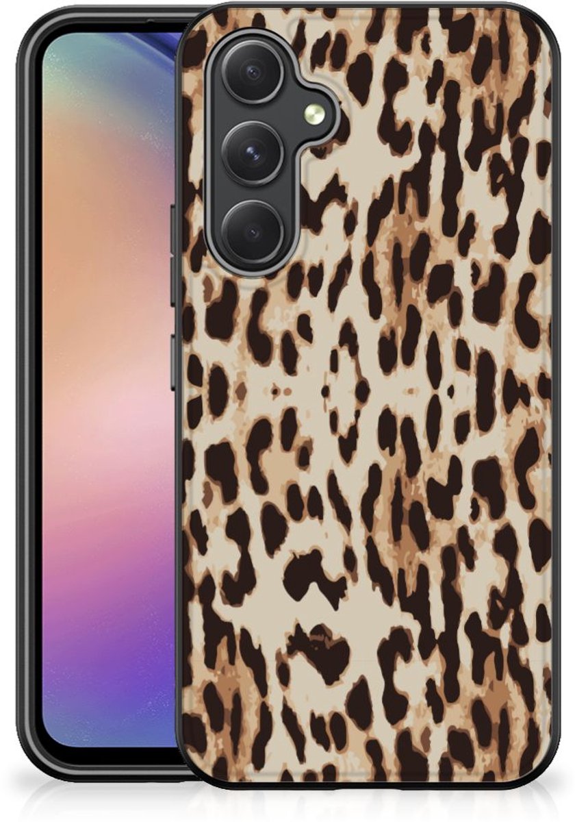 Samsung Galaxy A54 Dierenprint Telefoonhoesje Leopard