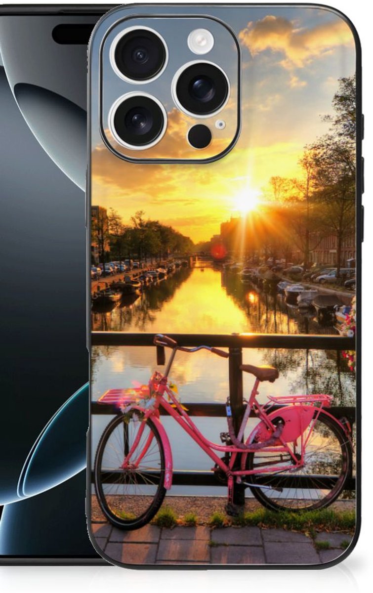 iPhone 16 Pro Max TPU Backcover Amsterdamse Grachten