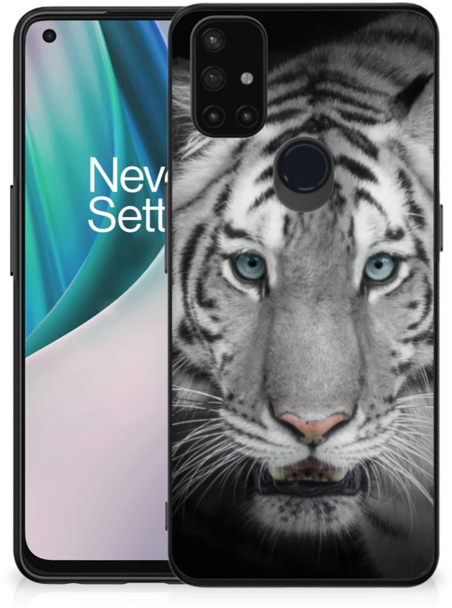 OnePlus Nord N10 5G Dierenprint Telefoonhoesje Tijger
