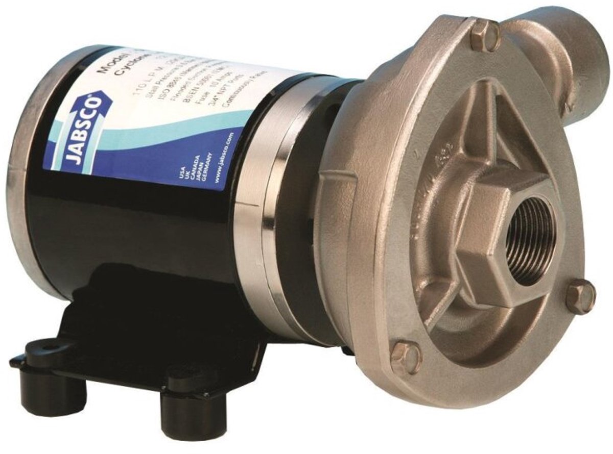 Jabsco 50840-2024 Cyclone Low Pressure 24V Centrifugaalpomp BSP