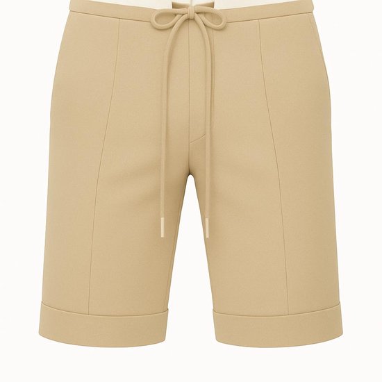 Stella Fiora - Luxe Travelshort met Sportieve Tailleband