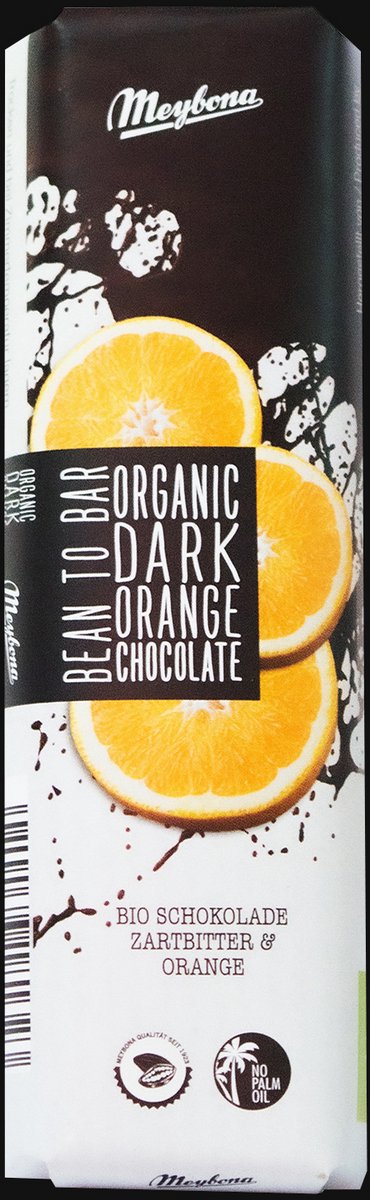 Goedkoopste Meybona Organic Dark Orange Chocolate 35GR