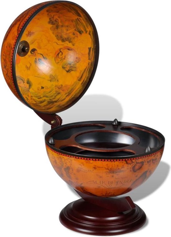 Globe à Vin VidaXL Eucalyptus - 36cm Diamètre - Bar à Vin Déco