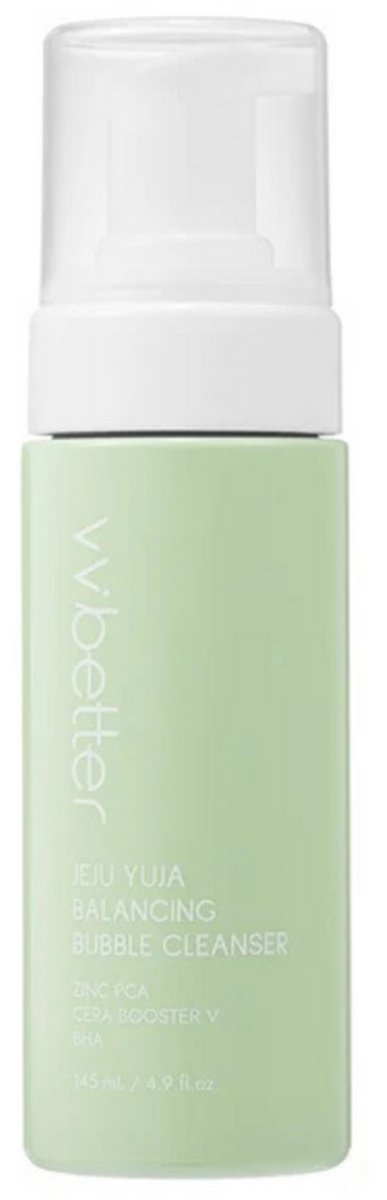 VVBETTER - Jeju Yuja Balancing Bubble Cleanser- Korean Skincare