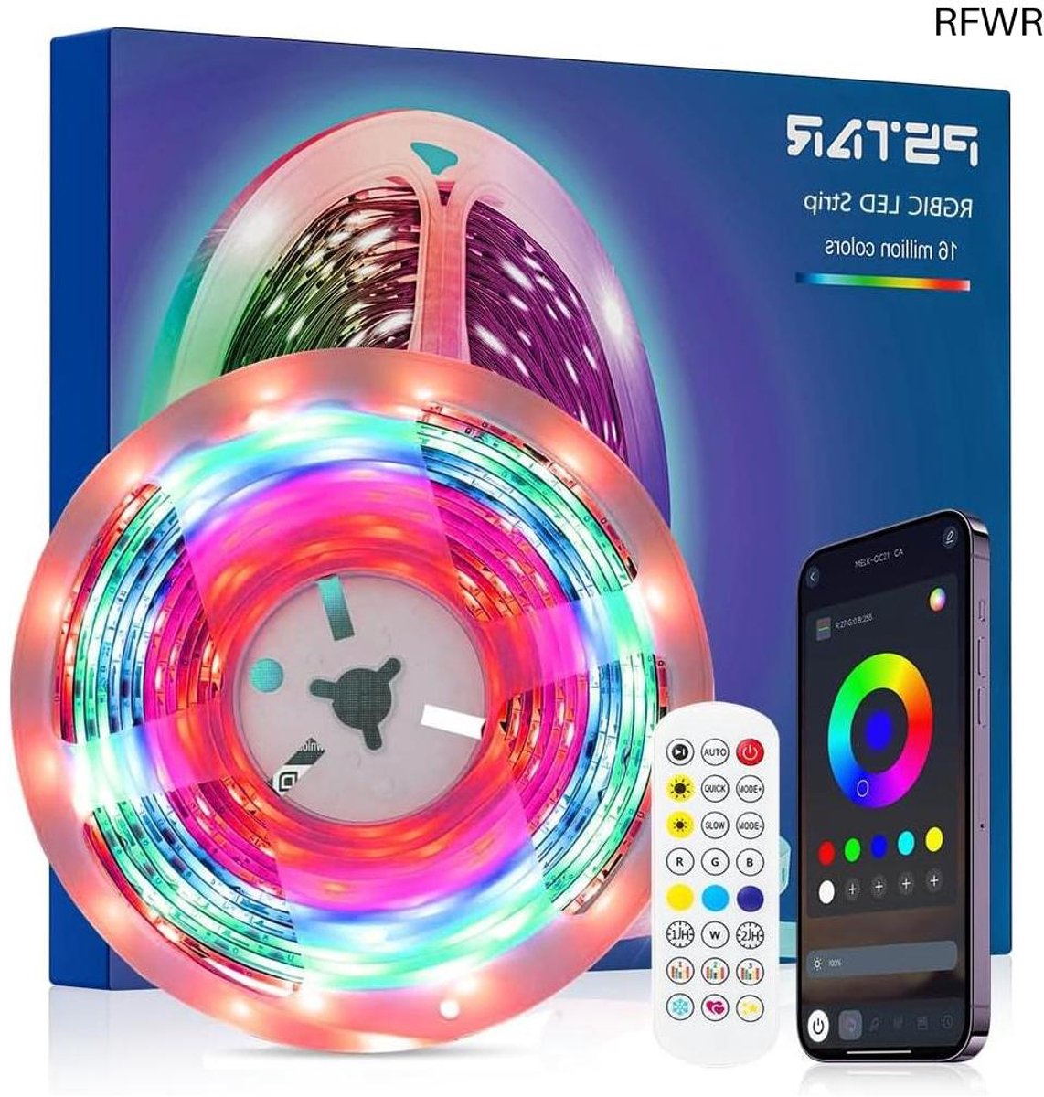 RFWR® RGBIC LED Strip 2m - Slimme LED Achtergrondverlichting voor TV's 40-60 inch met App en Afstandsbediening