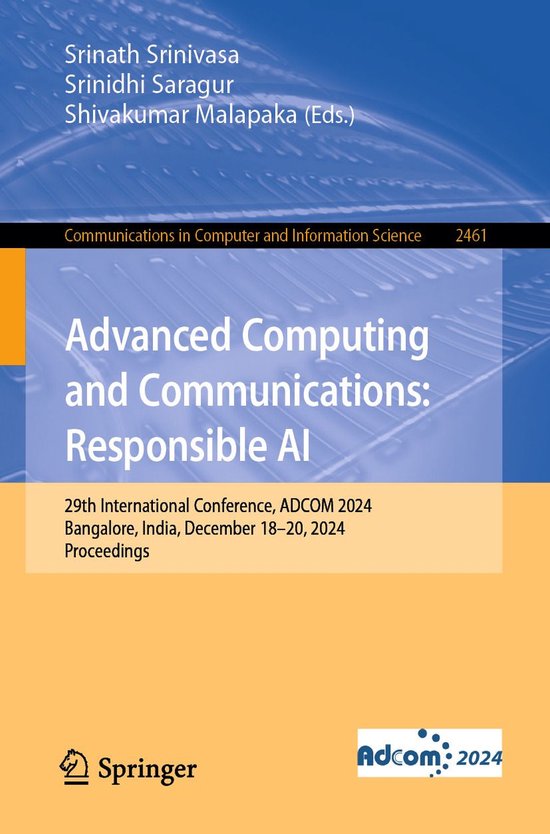 Springer Nature Proceedings Computer Science - Advanced Comp ... - cover