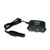 ProPlus 3-zijdig stopcontact 12V. +USB incl bevestigingsplaat.