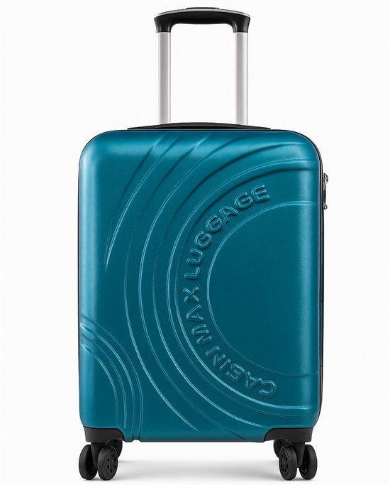 CabinMax Velocity Handbagage Koffer - Uitbreidbaar Trolley 44L - Harde Reiskoffer - 55x40x20/25 cm - Lichtgewicht - Groot Capaciteit - Endless Sea