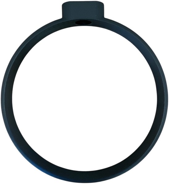 Plantenring voor wandpaneel - Klein -Akupanel - akoestische panelen - Lattenwand - 1 stuk - Boren niet nodig - Past op ieder paneel - 9 cm binnendiameter