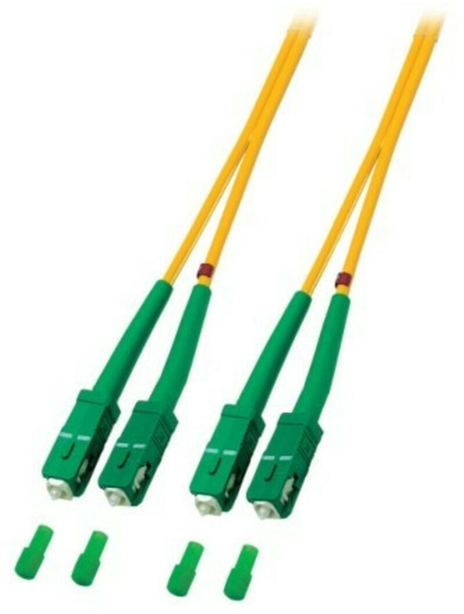 Danicom OS2 duplex glasvezel kabel SC/APC-SC/APC 5m