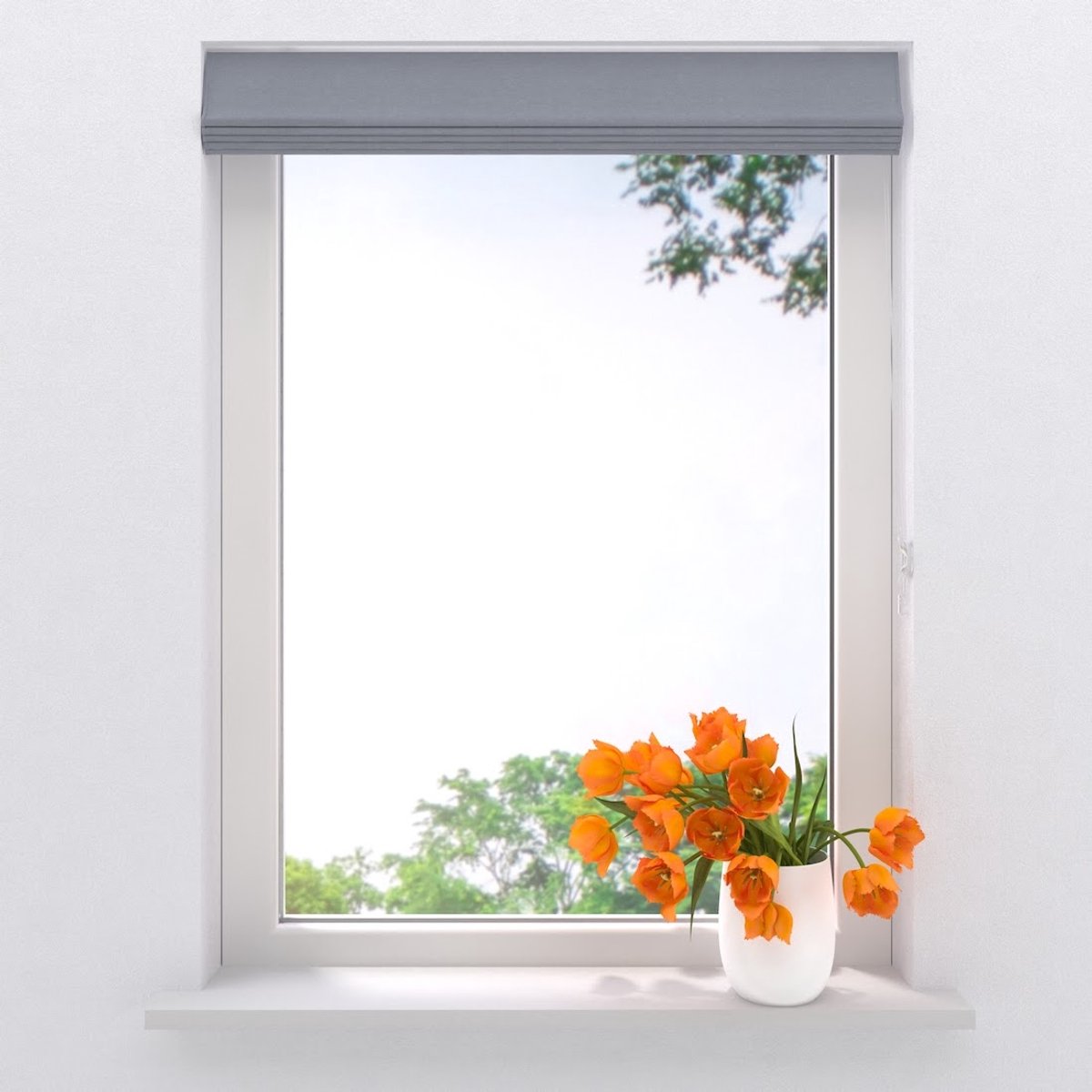 Vouwgordijn Easy Canvas - Grey - 100 x 180 – foto 3