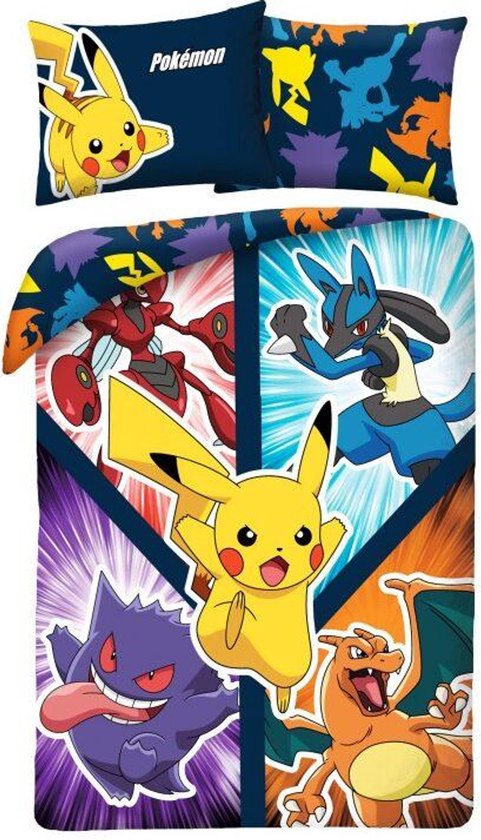 Pokémon Gangar Housse de couette 140 x 200 cm (70 x 90 cm)