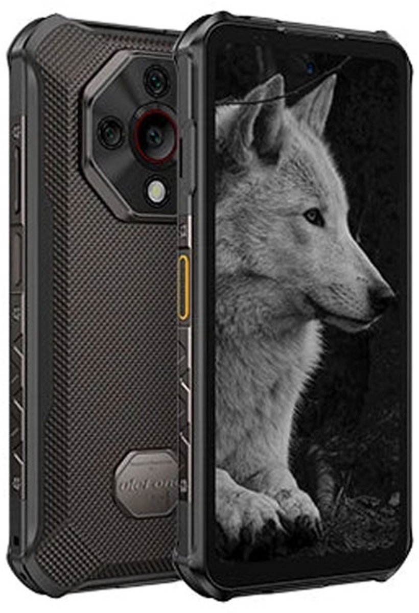 Ulefone Armor X16 Pro 5G Rugged Smartphone – 6.56'' 120Hz – 16GB RAM (8+8) 256GB – 10360mAh & 33W Snelladen – 64MP + 25MP Nachtzichtcamera – 8 core Dimensity 6300 – IP68/IP69K & MIL-STD-810H – Vinger Scan – NFC – Dual SIM – Android 15 - Zwart