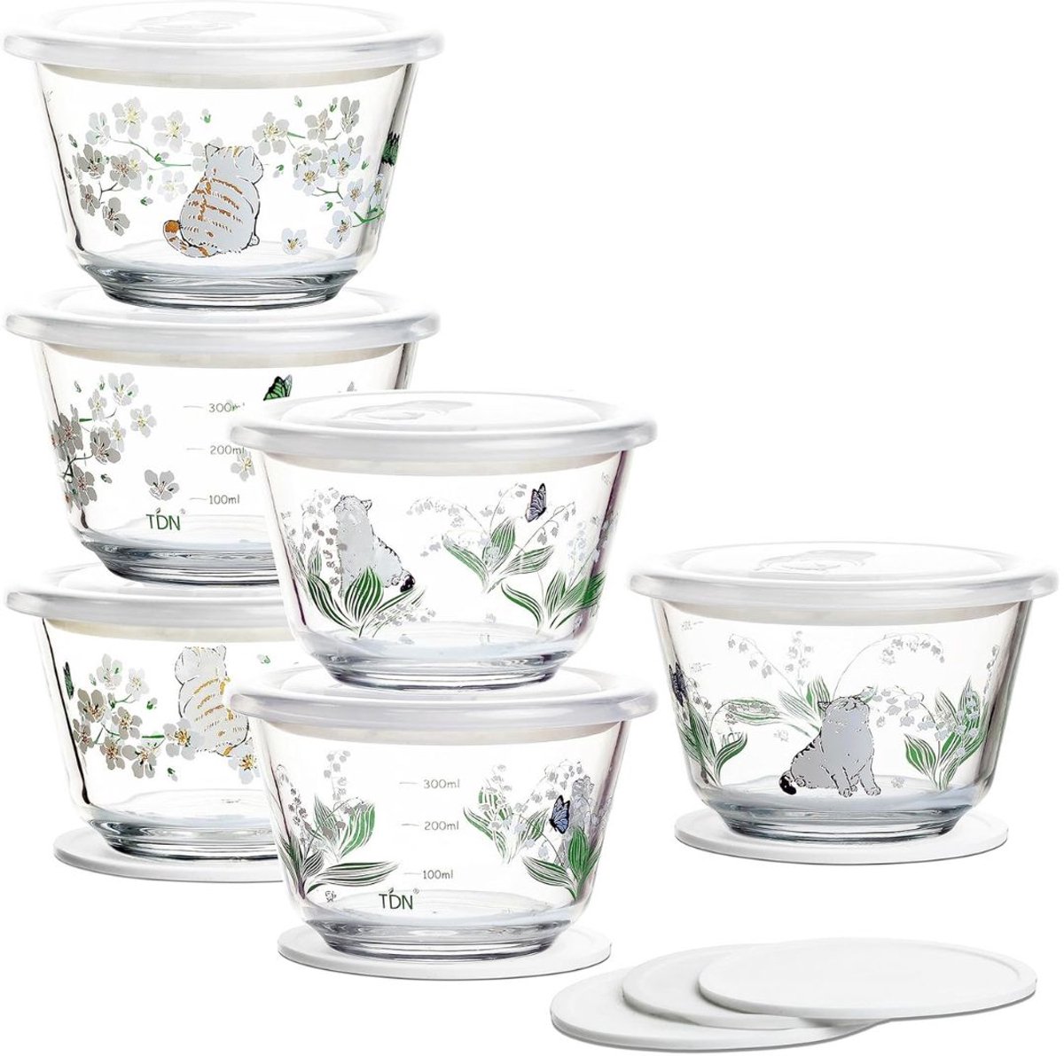 DailySupplies® Meal Prep Bakjes Glas - Vershoudbakjes - Mason Jar