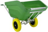 Brouette Fort Kiep F&S 300 litres verte avec 2 Liserés anti-crevaison