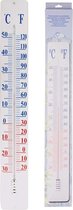 Esschert Design thermometer op wandplaat 90 cm TH9