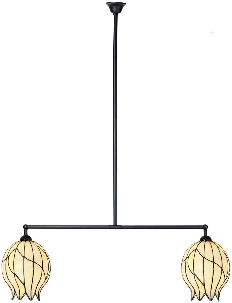 Tiffany T-lamp 2 lichts Nature Open - Art Deco Trade