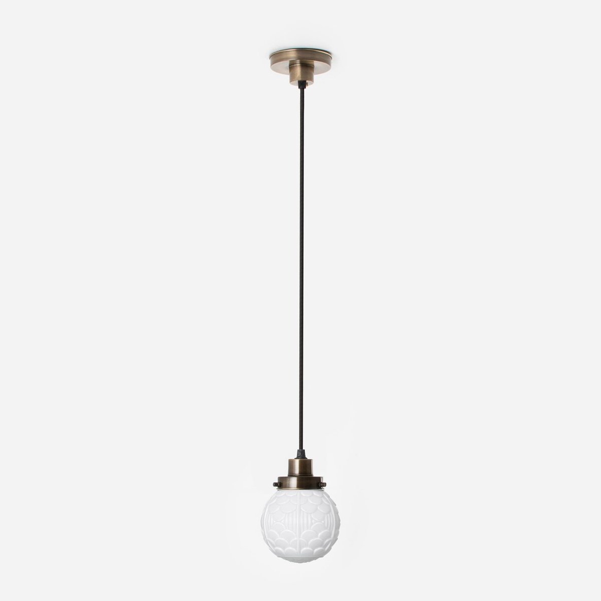 Coloured by Art Hanglamp aan snoer Arcade 20's Brons - Art Deco Trade